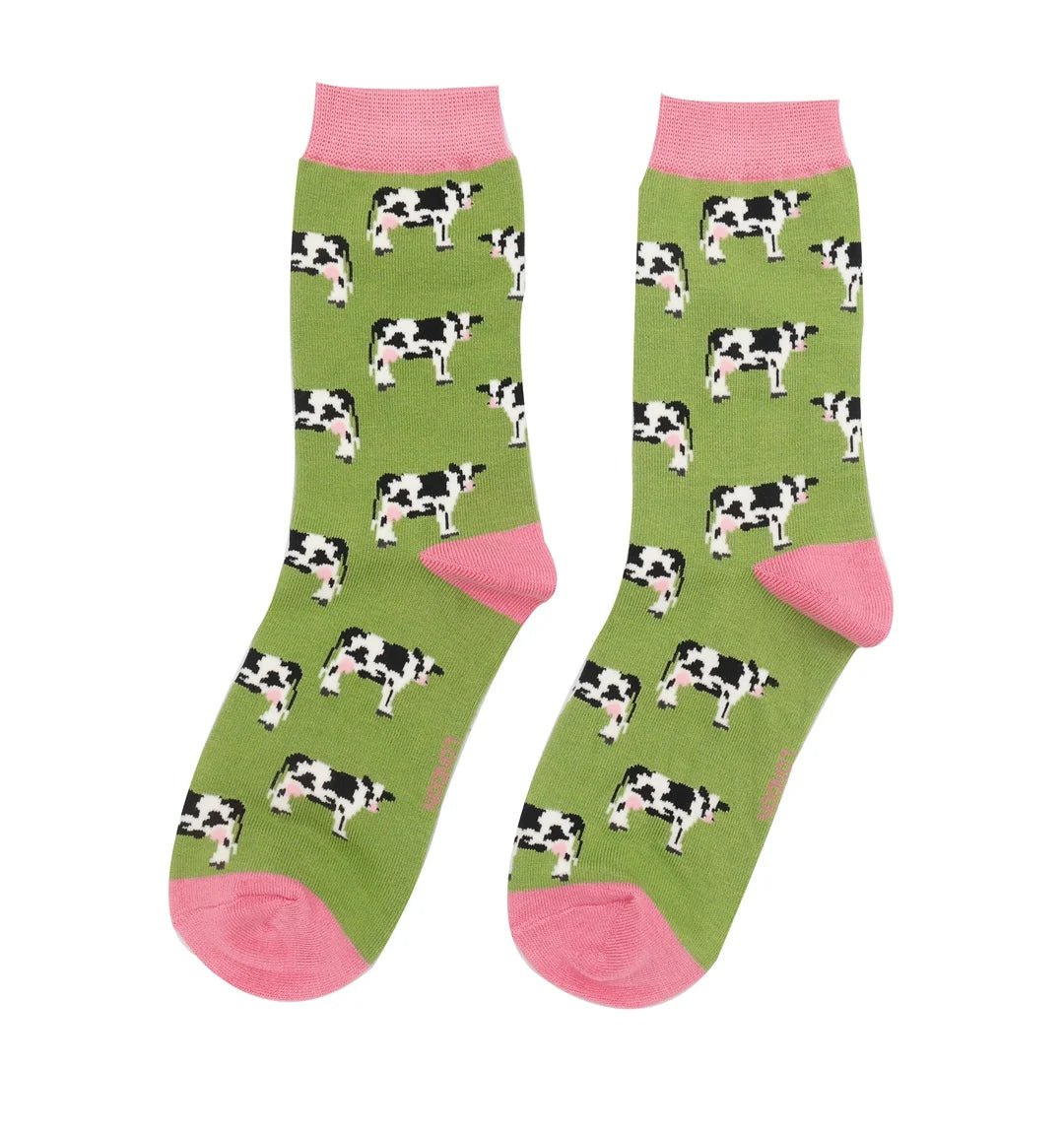 Miss Sparrow Cows Socks - Simply Rye