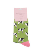 Miss Sparrow Cows Socks - Simply Rye
