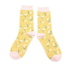 Miss Sparrow Daisies Socks - Simply Rye
