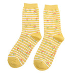 Miss Sparrow Floral Stripes Socks - Simply Rye