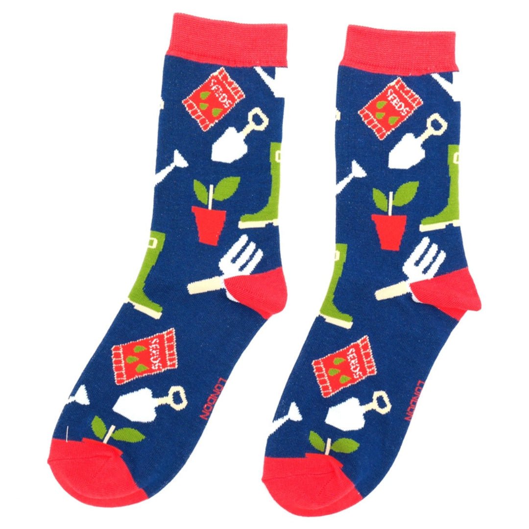 Miss Sparrow Gardening Socks - Simply Rye