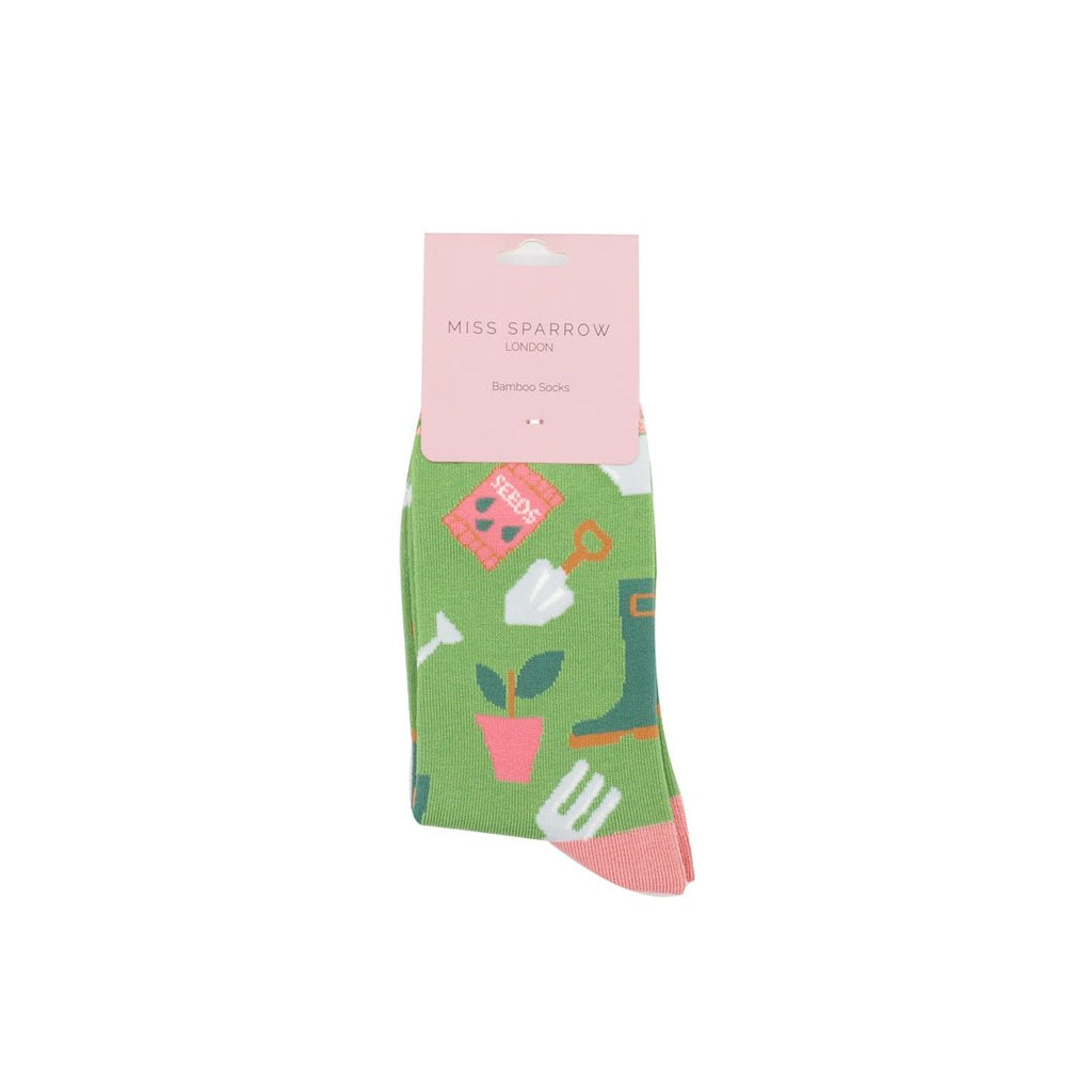 Miss Sparrow Gardening Socks - Simply Rye
