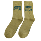Miss Sparrow Glitter Socks - Do Not Disturb - Simply Rye