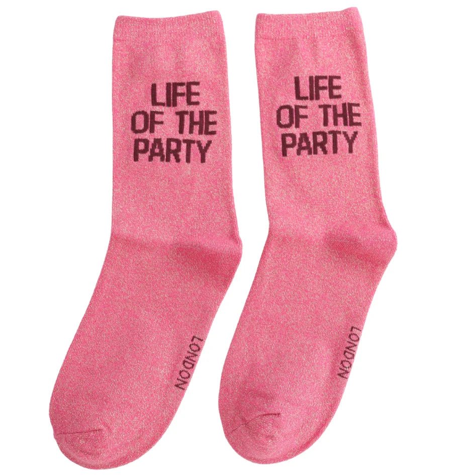 Miss Sparrow Glitter Socks - Life of the Party - Simply Rye