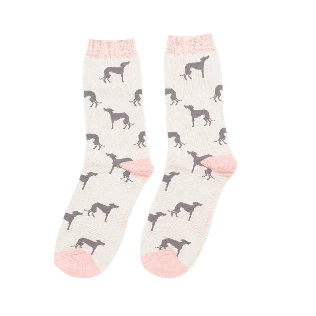Miss Sparrow Greyhounds Socks - Simply Rye