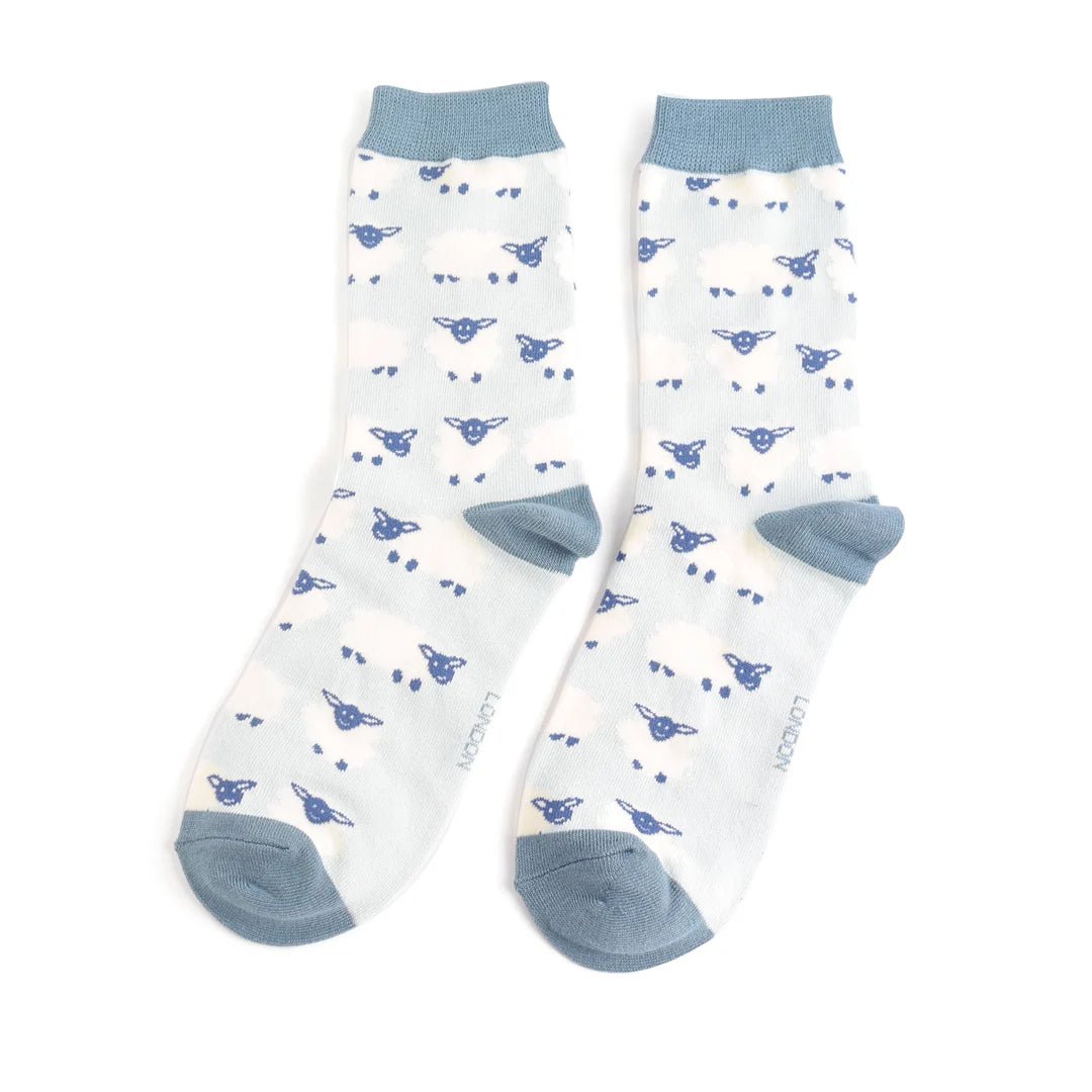 Miss Sparrow Happy Sheep Socks - Simply Rye