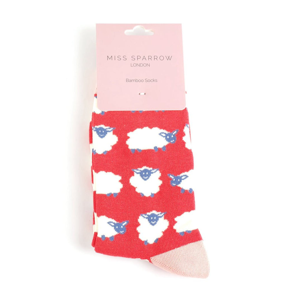 Miss Sparrow Happy Sheep Socks - Simply Rye
