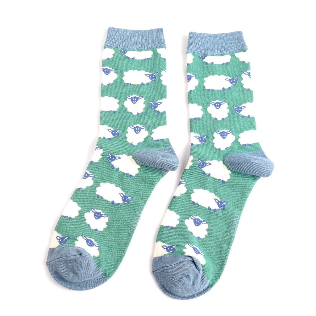 Miss Sparrow Happy Sheep Socks - Simply Rye
