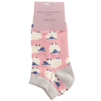 Miss Sparrow Happy Sheep Trainer Socks - Simply Rye