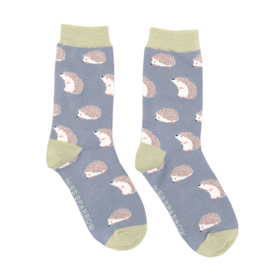 Miss Sparrow Hedgehogs Socks - Simply Rye