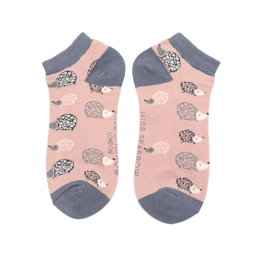 Miss Sparrow Hedgehogs Trainer Socks - Simply Rye