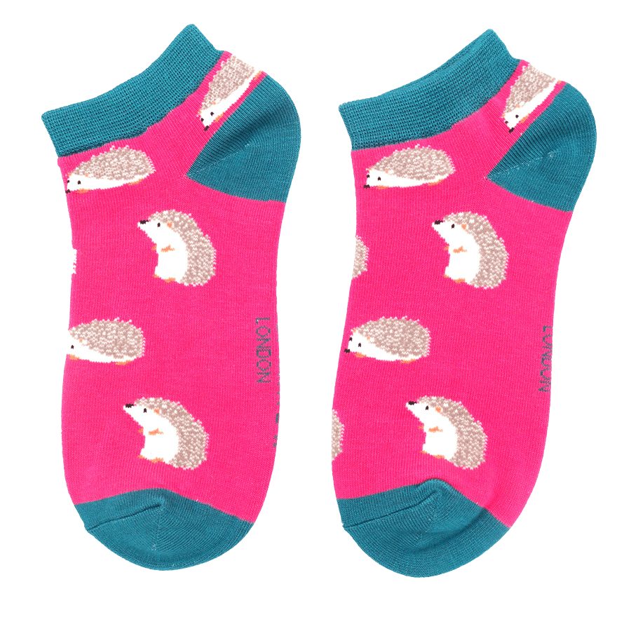 Miss Sparrow Hedgehogs Trainer Socks - Simply Rye