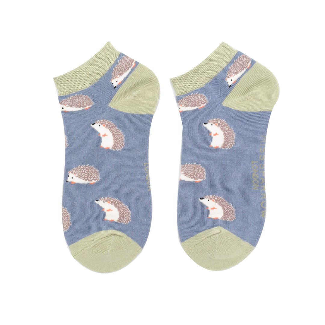 Miss Sparrow Hedgehogs Trainer Socks - Simply Rye
