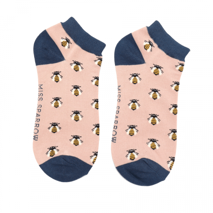 Miss Sparrow Honey Bees Trainer Socks - Simply Rye