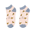 Miss Sparrow Honey Bees Trainer Socks - Simply Rye