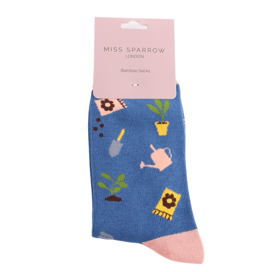 Miss Sparrow In The Allotment Socks - Simply Rye