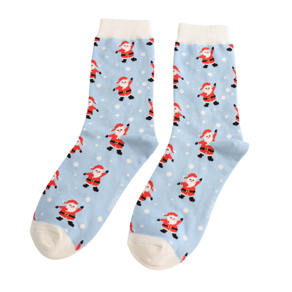 Miss Sparrow Jolly Santa Socks - Simply Rye