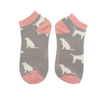 Miss Sparrow Labradors Trainer Socks - Simply Rye