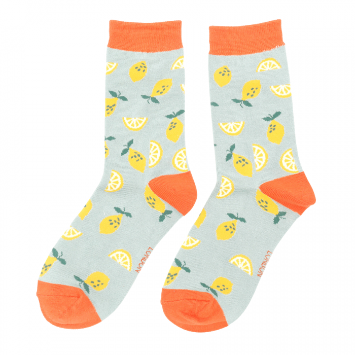 Miss Sparrow Lemons Socks - Simply Rye