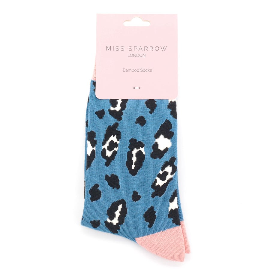 Miss Sparrow Leopard Spot Socks - Simply Rye