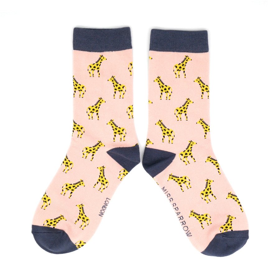 Miss Sparrow Little Giraffe Socks - Simply Rye