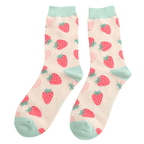 Miss Sparrow Little Strawberries Socks - Simply Rye