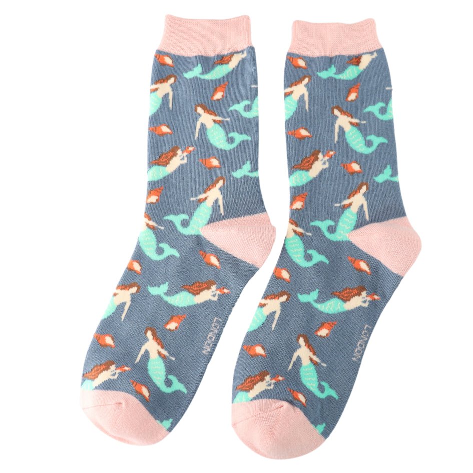 Miss Sparrow Mermaids Socks - Simply Rye
