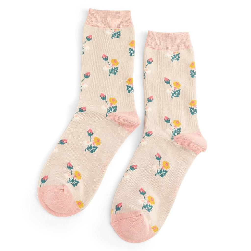 Miss Sparrow Mini Floral Socks - Simply Rye