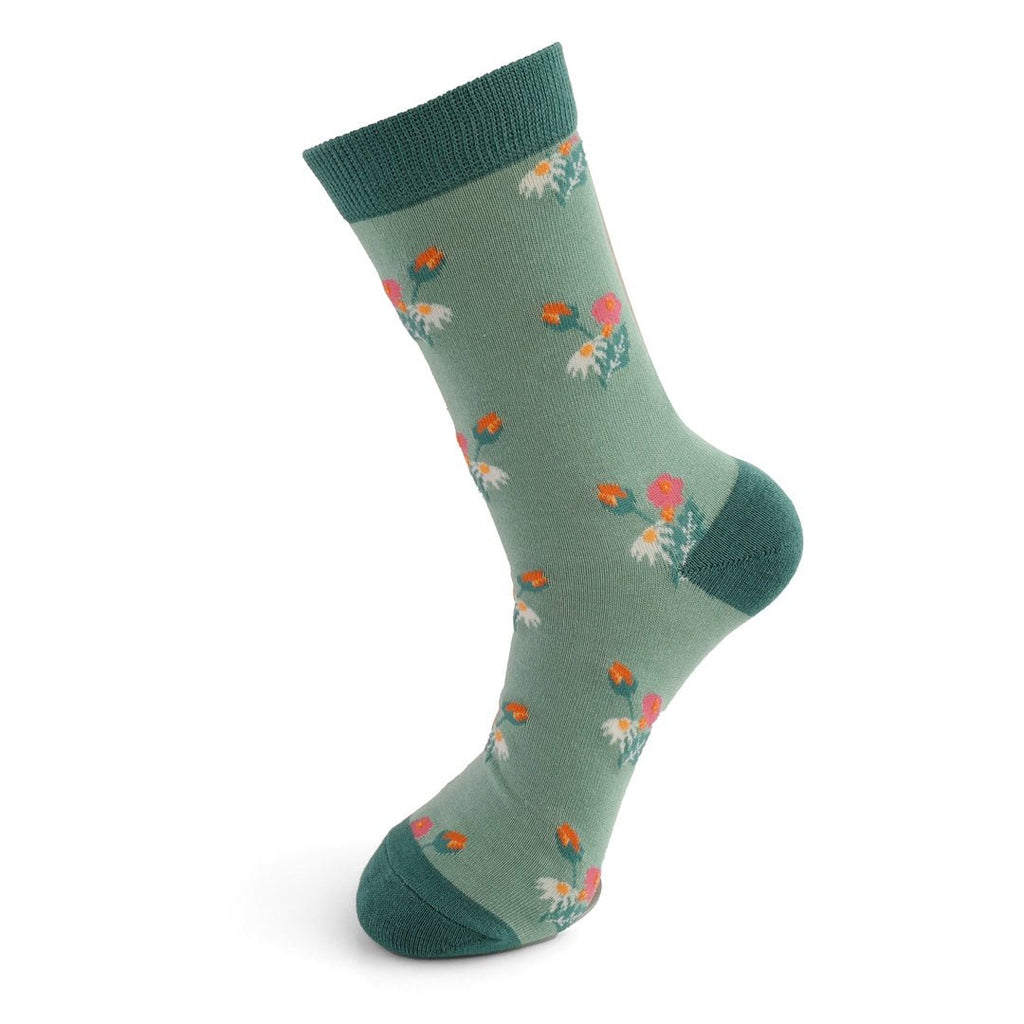 Miss Sparrow Mini Floral Socks - Simply Rye