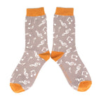 Miss Sparrow Music Notes Socks - Simply Rye