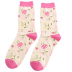 Miss Sparrow Pretty Flowers Socks - Simply Rye