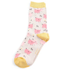Miss Sparrow Pretty Pigs Socks - Simply Rye