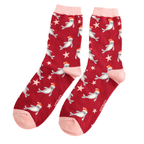 Miss Sparrow Santa Seals Socks - Simply Rye