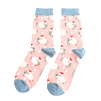 Miss Sparrow Santa Sheep Socks - Simply Rye