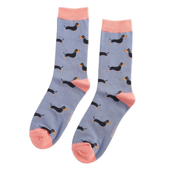 Miss Sparrow Sausage Dog Socks - Simply Rye