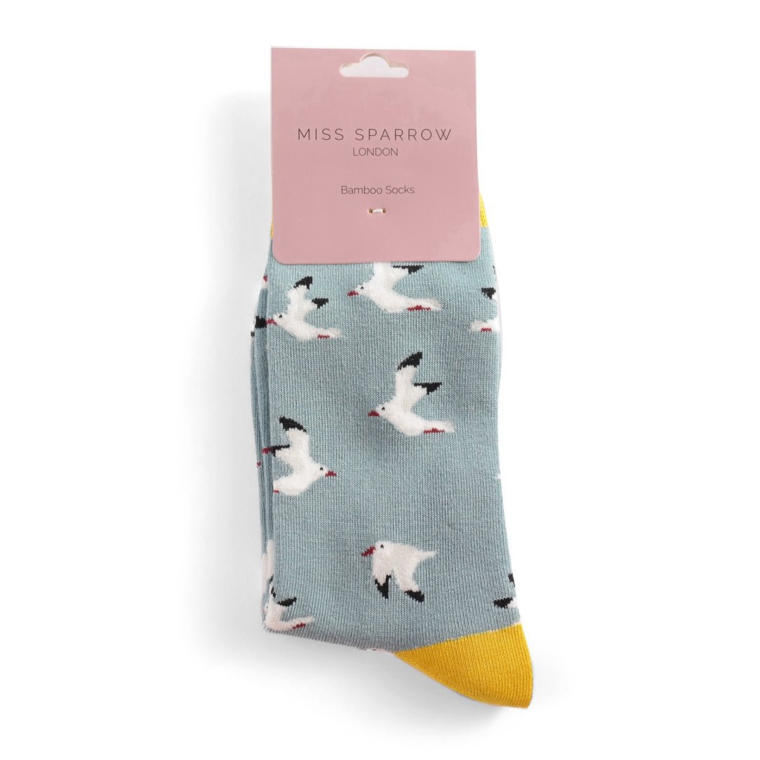 Miss Sparrow Seagulls Socks - Simply Rye