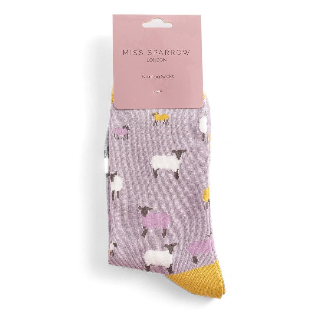 Miss Sparrow Sheep Family Socks - Simply Rye