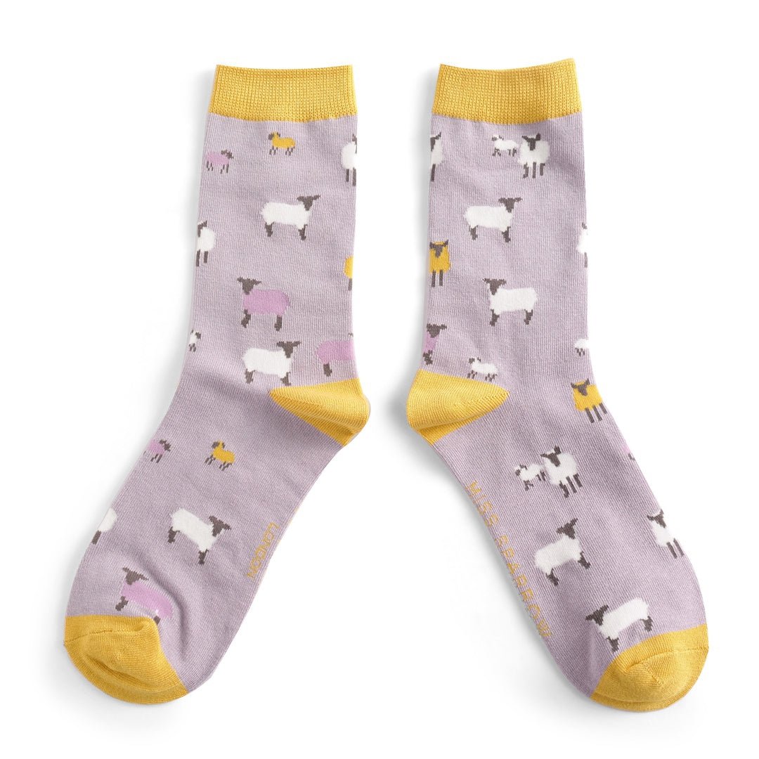 Miss Sparrow Sheep Family Socks - Simply Rye