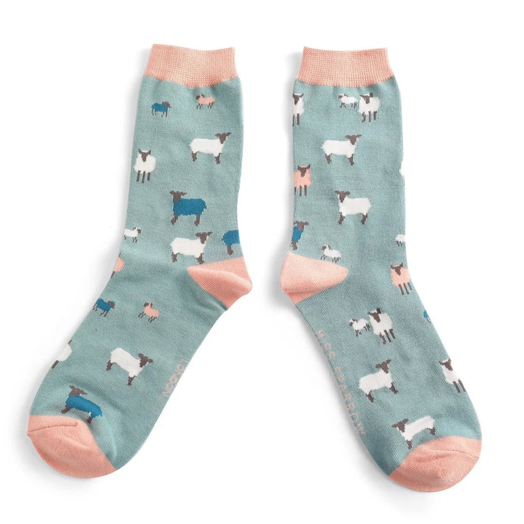 Miss Sparrow Sheep Family Socks - Simply Rye