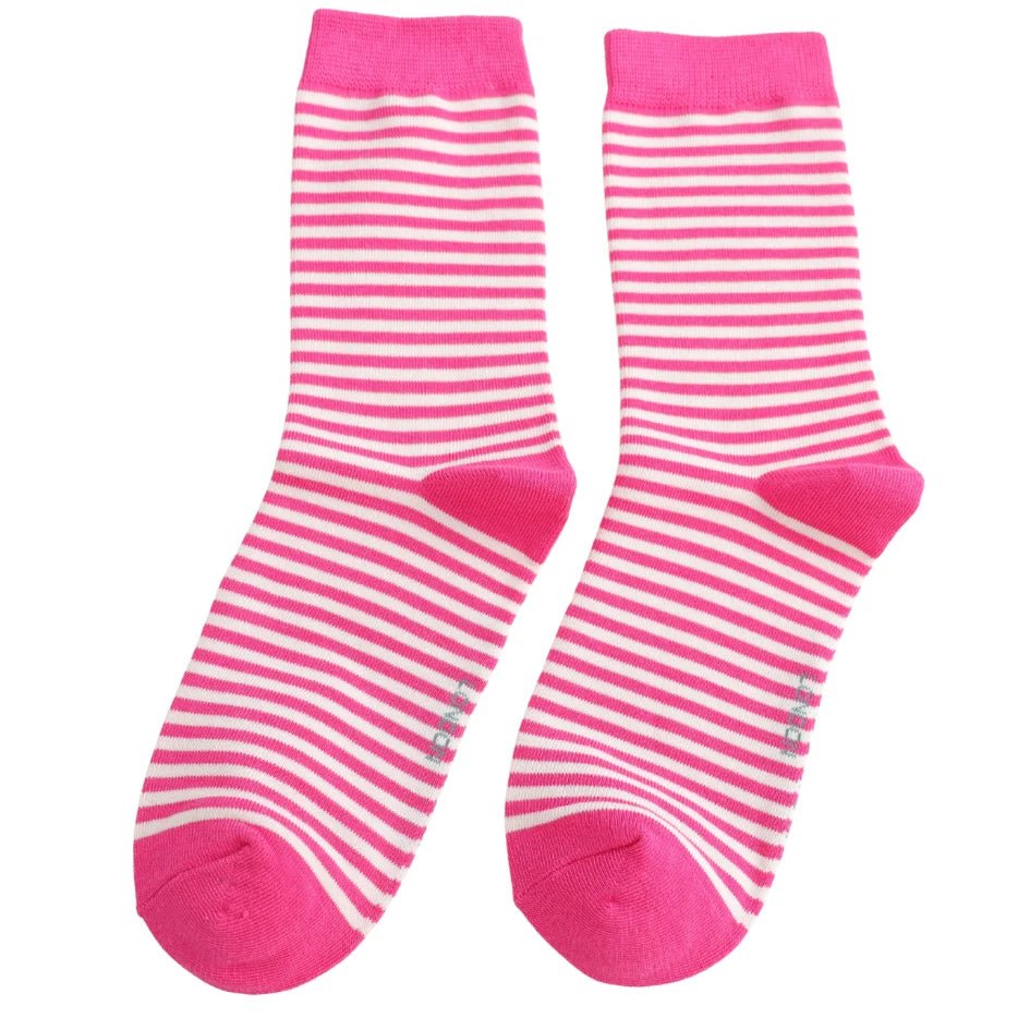 Miss Sparrow Simple Stripes Socks - Simply Rye