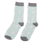 Miss Sparrow Sitting Dogs Socks - Simply Rye