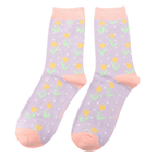 Miss Sparrow Tulips Spots Socks - Simply Rye