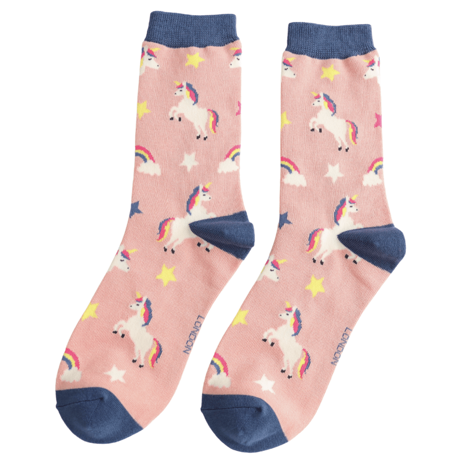 Miss Sparrow Unicorns Socks - Simply Rye