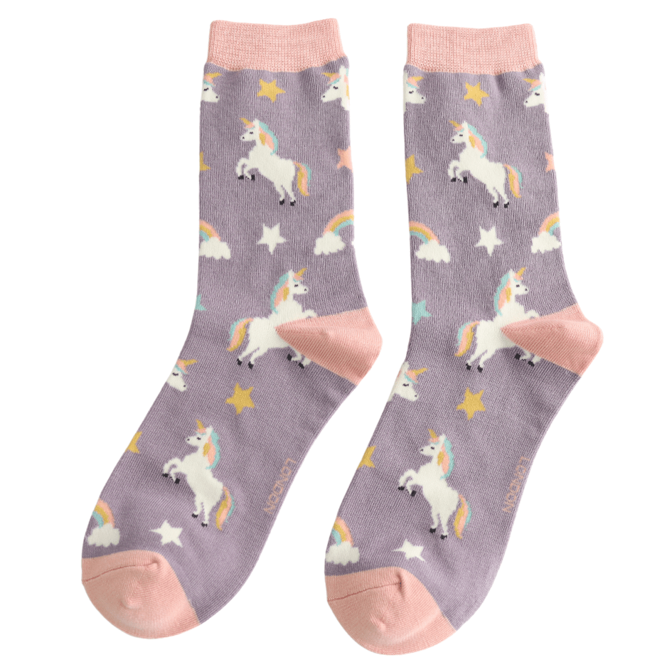 Miss Sparrow Unicorns Socks - Simply Rye