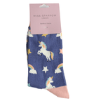 Miss Sparrow Unicorns Socks - Simply Rye