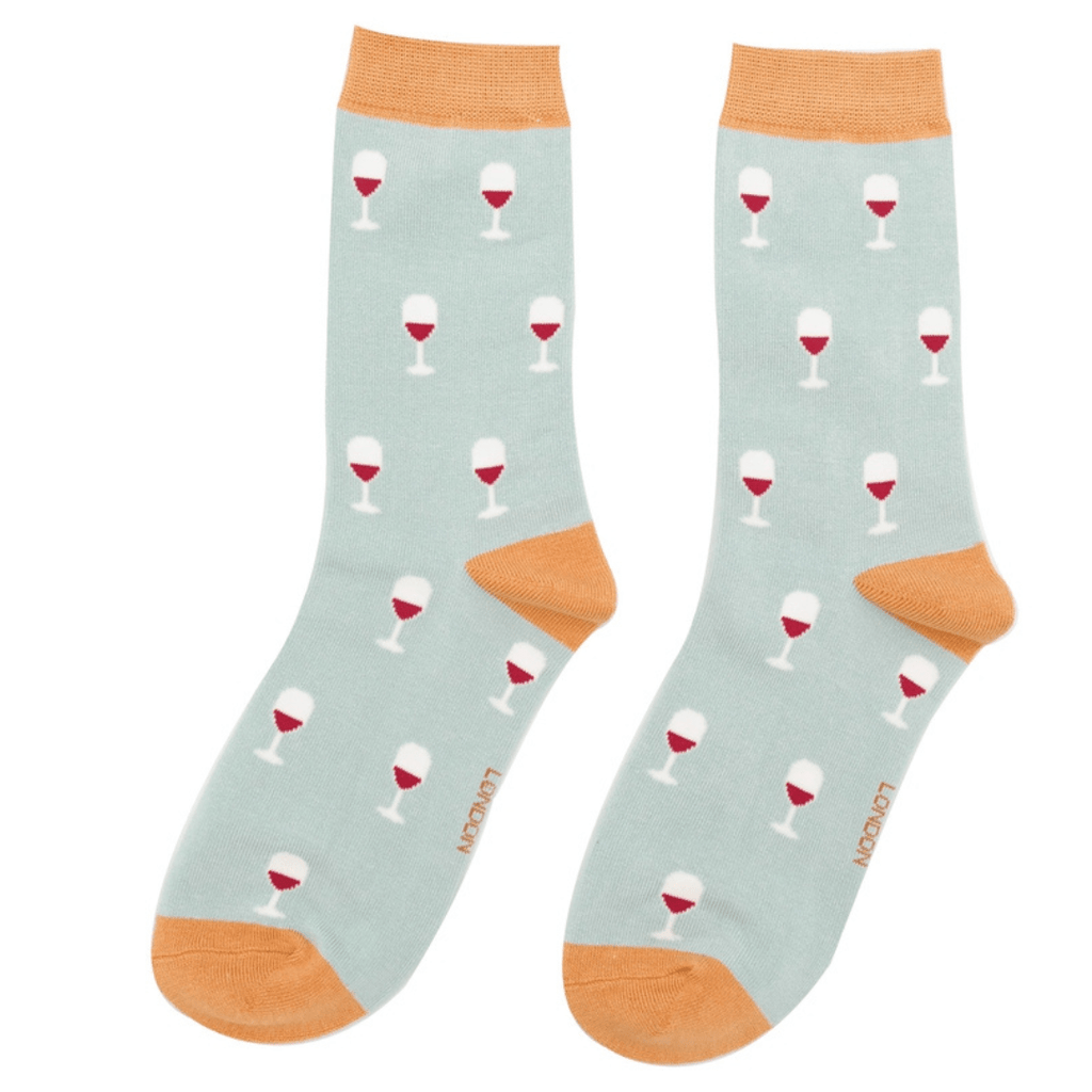 Miss Sparrow Wine Glass Socks - Simply Rye