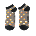 Mr Heron Beer Trainer Socks - Simply Rye