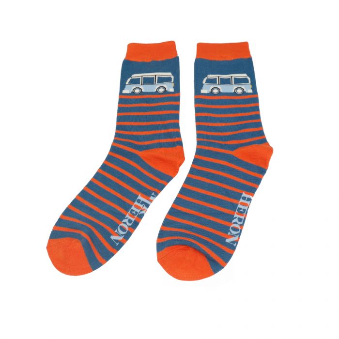 Mr Heron Campervan Socks - Simply Rye