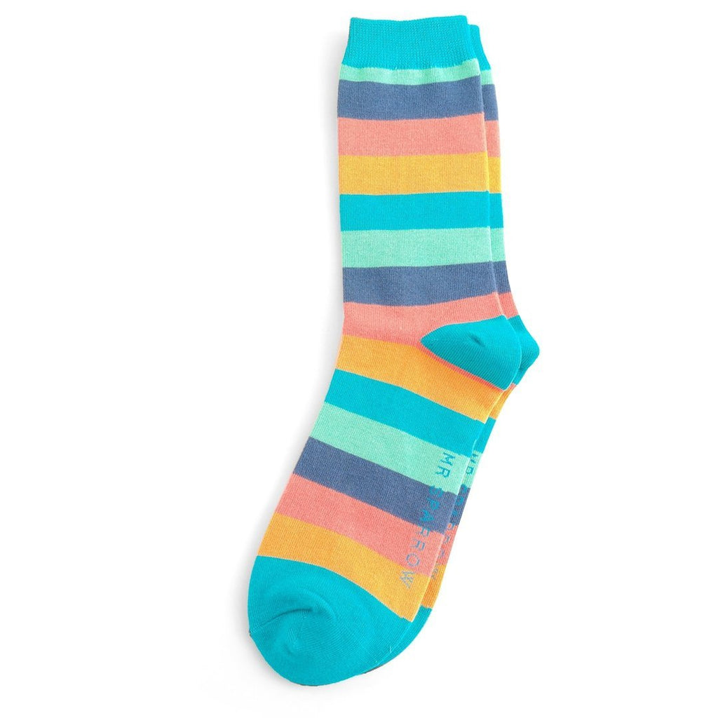 Mr Heron Colourful Stripes Socks - Simply Rye