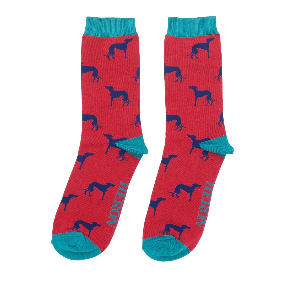 Mr Heron Greyhounds Socks - Simply Rye